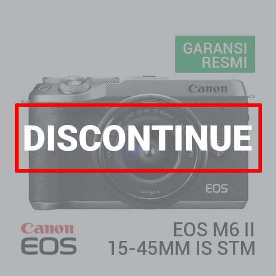 Canon EOS M6 II Kit EF-M 15-45mm f/3.5-6.3 IS STM Silver