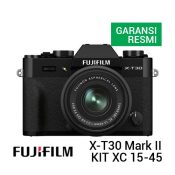 Jual FujiFilm X-T30 Mark II kit XC 15-45 Black Harga Terbaik dan Spesifikasi