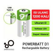 Jual Smartoools Powerbatt Rechargeable Battery D1 Harga Murah dan Spesifikasi