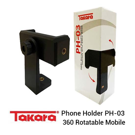Jual Takara 360 Rotatable Mobile Phone Holder PH-03 Harga Murah dan Spesifikasi