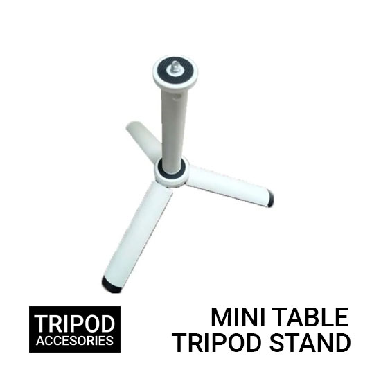 Mini Table Tripod Stand White