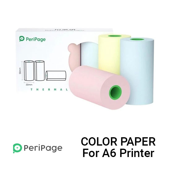 Peripage A6 Colorfull Thermal Paper