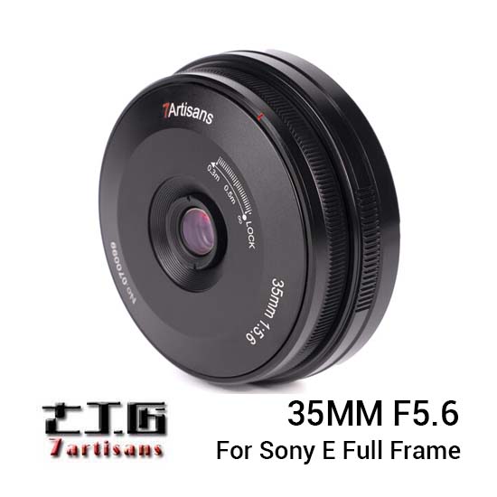 Jual 7Artisans 35mm F5.6 Sony E Full Frame Harga Terbaik dan Spesifikasi