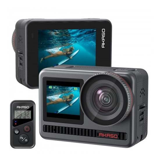Jual Akaso Brave 8 4K 60FPS Waterproof Action Camera Dual Screen Harga Murah dan Spesifikasi