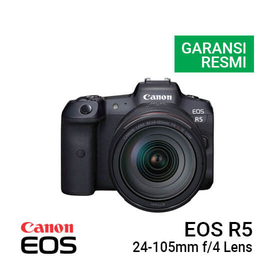 Jual Canon EOS R5 Kit RF 24-105mm f4 L IS USM Harga Terbaik
