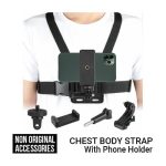 GoPro 3rd Chest Body Strap with Phone Holder Harga Terbaik