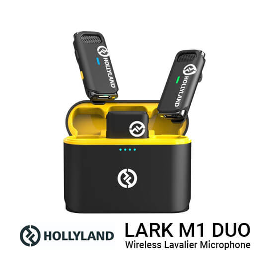 Hollyland Lark M1 Duo Wireless Microphone Harga Terbaik