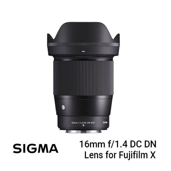 Jual Sigma 16mm f/1.4 DC DN Lens for FUJIFILM X