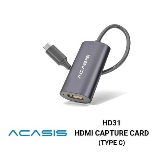 Acasis HD31 HDMI Capture Card Type C Harga Terbaik
