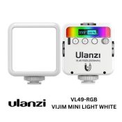 Ulanzi Vijim Rechargable Mini RGB Light VL49-RGB White Harga Terbaik