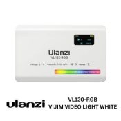 Ulanzi Vijim Rechargable RGB Video Light VL120-RGB White Harga Terbaik