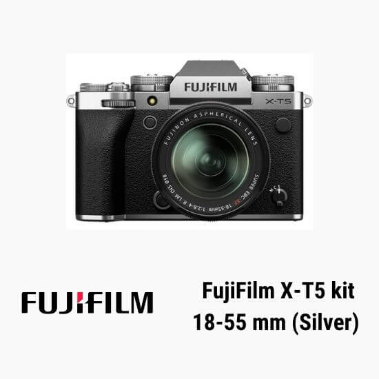 FujiFilm X-T5 kit 18-55mm (Silver)