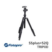 jual Fotopro S5plus+52Q Black Tripod toko kamera online plazakamera surabaya dan jakarta