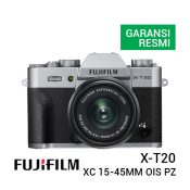 Jual Fujifilm X-T20 with XC 15-45mm F 3.5-5.6 Silver Harga Terbaik dan Spesifikasi