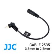 Jual JJC Cable 2535 Mini Stereo Connecting Cable 3.5mm to 2.5mm Harga Murah dan Spesifikasi